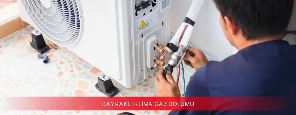 Bayraklı İlçemi Mitsubishi Electric Klima Gaz Dolumu