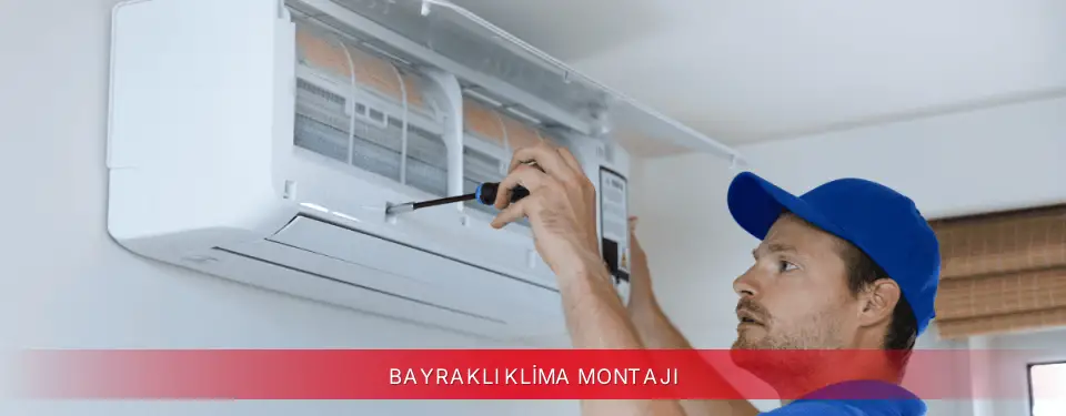 Bayraklı İlçemi Mitsubishi Electric Klima Montajı