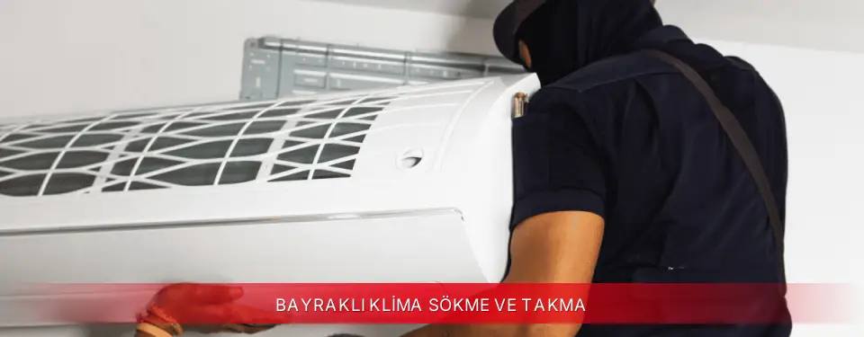Bayraklı İlçemi Mitsubishi Electric Klima Sökme ve Takma